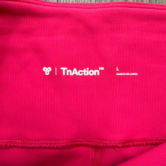 TnaSLICK Rib Atmosphere Hi-Rise 7" Short Hypno Pink Size L - Picture 4 of 5
